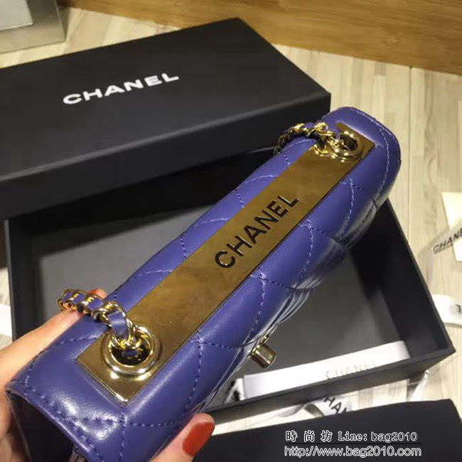 香奈兒CHANEL 2018新款羊皮鏈條小挎包專櫃刻制專櫃品質進口羊皮官網最新顏色 DSC1470